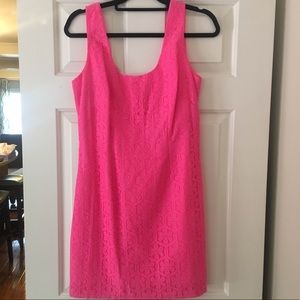 Lily Pulitzer Lonnie Dress in Fiesta Pink